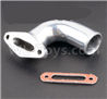 HSP 94188 spare parts-02031A Upgrade Polished Aluminum manifold + Pad,Upgrade HSP 94188 RC Car Truck Parts,Upgrade HSP 1:10 RC Truck Spare parts Accessories,HSP 94188 Upgrade Parts