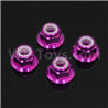 HSP 94188 spare parts-122049 (02055)-04 Upgrades M4 Aluminum Alloy Locknuts(4pcs)-Purple,Upgrade HSP 94188 RC Car Truck Parts,Upgrade HSP 1:10 RC Truck Spare parts Accessories,HSP 94188 Upgrade Parts