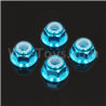 HSP 94188 spare parts-122049 (02055)-06 Upgrades M4 Aluminum Alloy Locknuts(4pcs)-Blue,Upgrade HSP 94188 RC Car Truck Parts,Upgrade HSP 1:10 RC Truck Spare parts Accessories,HSP 94188 Upgrade Parts