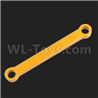 HSP 94188 spare parts-122240 122040 102040 (02074)-02 Upgrade Aluminum Ackerman Plate(1pcs)-Golden,Upgrade HSP 94188 RC Car Truck Parts,Upgrade HSP 1:10 RC Truck Spare parts Accessories,HSP 94188 Upgrade Parts