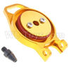 HSP 94188 spare parts-122259 122059-02 Upgrade Aluminum Fuel Tank Cover-Golden,Upgrade HSP 94188 RC Car Truck Parts,Upgrade HSP 1:10 RC Truck Spare parts Accessories,HSP 94188 Upgrade Parts