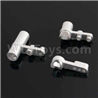 HSP 94188 spare parts-12257 102057 02025 02075-02 Upgrade Aluminum Steering Servo Saver Complete-Silver,Upgrade HSP 94188 RC Car Truck Parts,Upgrade HSP 1:10 RC Truck Spare parts Accessories,HSP 94188 Upgrade Parts
