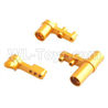 HSP 94188 spare parts-12257 102057 02025 02075-03 Upgrade Aluminum Steering Servo Saver Complete-Golden,Upgrade HSP 94188 RC Car Truck Parts,Upgrade HSP 1:10 RC Truck Spare parts Accessories,HSP 94188 Upgrade Parts