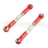 HSP 94188 spare parts-166617 166017 106017 (06016 08042)-06 Upgrade Aluminum Front or Rear Servo Link Rod(2pcs)-Red,Upgrade HSP 94188 RC Car Truck Parts,Upgrade HSP 1:10 RC Truck Spare parts Accessories,HSP 94188 Upgrade Parts