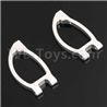 HSP 94188 spare parts-188818 188018 (08048)-01 Upgrade Aluminum Front Upper Arm(2pcs)-Silver,Upgrade HSP 94188 RC Car Truck Parts,Upgrade HSP 1:10 RC Truck Spare parts Accessories,HSP 94188 Upgrade Parts