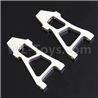 HSP 94188 spare parts-188819 188019 (08049)-03 Aluminum Front Lower Arm(2pcs) -Silver,Upgrade HSP 94188 RC Car Truck Parts,Upgrade HSP 1:10 RC Truck Spare parts Accessories,HSP 94188 Upgrade Parts