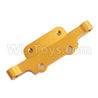 HSP 94188 spare parts-188831 188031 (08040B) (06055)-03 Aluminm Front Upper Arm Mount-Golden,Upgrade HSP 94188 RC Car Truck Parts,Upgrade HSP 1:10 RC Truck Spare parts Accessories,HSP 94188 Upgrade Parts