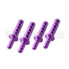 HSP 94188 spare parts-188837 188037-05 Aluminum Body Post(4pcs)-Purple,Upgrade HSP 94188 RC Car Truck Parts,Upgrade HSP 1:10 RC Truck Spare parts Accessories,HSP 94188 Upgrade Parts