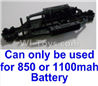 HaiBoXing 12811B Parts-01-01 12600R Chassis,Bottom frame (Can only be used for 1100mah or 850mah battery),HBX 12811B Car Parts,HaiBoXing 12811B RC Truck Spare parts Accessories,1:12 4WD High Speed Buggy Parts