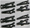 HaiBoXing 12811B Parts-04-02 12603 Front And Rear Suspension Arms,Front And Rear Swing Arm(Total 8PCS),HBX 12811B Car Parts,HaiBoXing 12811B RC Truck Spare parts Accessories,1:12 4WD High Speed Buggy Parts