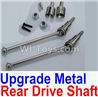 HaiBoXing 12811B Parts-05-06 12711 Upgrade Metal Rear CVD Shaft & nuts & screws & wheel pins & Metal Differential Cup-(Total For Rear Car),HBX 12811B Car Parts,HaiBoXing 12811B RC Truck Spare parts Accessories,1:12 4WD High Speed Buggy Parts