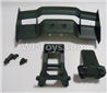 HaiBoXing 12811B Parts-07 12606 Tail wing & Tail wing frame & Column for the Car canopy(For Off-road vehicles),HBX 12811B Car Parts,HaiBoXing 12811B RC Truck Spare parts Accessories,1:12 4WD High Speed Buggy Parts
