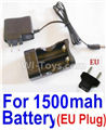 HaiBoXing 12811B Parts-22-14 12641 Charge Box and Charger(Europen Standard Socket)-(Can only be used for 1500mah Battery),HBX 12811B Car Parts,HaiBoXing 12811B RC Truck Spare parts Accessories,1:12 4WD High Speed Buggy Parts