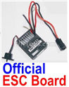 HaiBoXing 12811B Parts-33 12522 ESC Board,HBX 12811B Car Parts,HaiBoXing 12811B RC Truck Spare parts Accessories,1:12 4WD High Speed Buggy Parts