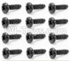 HaiBoXing 12811B Parts-41 S029 Round Head Self Tapping Screw-2.6X10mm(12PCS),HBX 12811B Car Parts,HaiBoXing 12811B RC Truck Spare parts Accessories,1:12 4WD High Speed Buggy Parts