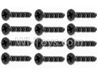 HaiBoXing 12811B Parts-47 S181 Countersunk Screw 2.5X8mm(12PCS),HBX 12811B Car Parts,HaiBoXing 12811B RC Truck Spare parts Accessories,1:12 4WD High Speed Buggy Parts