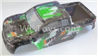 HaiBoXing 12811B Parts-54-06 12688 Truck Body shell,Car shell-Green,HBX 12811B Car Parts,HaiBoXing 12811B RC Truck Spare parts Accessories,1:12 4WD High Speed Buggy Parts