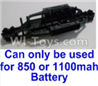 HaiBoXing 12812 Parts-01-01 12600R Chassis,Bottom frame (Can only be used for 1100mah or 850mah battery),HBX 12812 Car Parts,HaiBoXing 12812 RC Truck Spare parts Accessories,1:12 4WD High Speed Buggy Parts