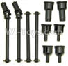 HaiBoXing 12812 Parts-05-01 12604R Front and Rear Drive Shaft Kit(Dog bones)-4pcs & Dogbone Cups(6pcs),HBX 12812 Car Parts,HaiBoXing 12812 RC Truck Spare parts Accessories,1:12 4WD High Speed Buggy Parts