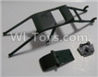 HaiBoXing 12812 Parts-08-04 12608 Anti-roll cage and Front anti-collision(Can only be used for 12811B car),HBX 12812 Car Parts,HaiBoXing 12812 RC Truck Spare parts Accessories,1:12 4WD High Speed Buggy Parts