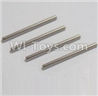 HaiBoXing 12812 Parts-17 12614 (Front and Rear)Lower swing arm,(Front and Rear)Lower Suspension Hinge Pins(4pcs)-2.5X36mm,HBX 12812 Car Parts,HaiBoXing 12812 RC Truck Spare parts Accessories,1:12 4WD High Speed Buggy Parts