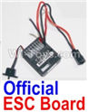 HaiBoXing 12812 Parts-33 12522 ESC Board,HBX 12812 Car Parts,HaiBoXing 12812 RC Truck Spare parts Accessories,1:12 4WD High Speed Buggy Parts
