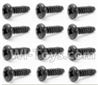 HaiBoXing 12812 Parts-41 S029 Round Head Self Tapping Screw-2.6X10mm(12PCS),HBX 12812 Car Parts,HaiBoXing 12812 RC Truck Spare parts Accessories,1:12 4WD High Speed Buggy Parts