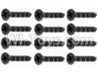 HaiBoXing 12812 Parts-47 S181 Countersunk Screw 2.5X8mm(12PCS),HBX 12812 Car Parts,HaiBoXing 12812 RC Truck Spare parts Accessories,1:12 4WD High Speed Buggy Parts