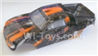 HaiBoXing 12812 Parts-54-02 12684 Truggy Body shell,Car shell-Yellow,HBX 12812 Car Parts,HaiBoXing 12812 RC Truck Spare parts Accessories,1:12 4WD High Speed Buggy Parts