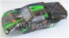 HaiBoXing 12812 Parts-54-03 12685 Truggy Body shell,Car shell-Green,HBX 12812 Car Parts,HaiBoXing 12812 RC Truck Spare parts Accessories,1:12 4WD High Speed Buggy Parts