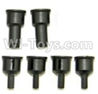 HaiBoXing 12813 Parts-05-07 Rear drive cup(2pcs) & Differential Cup(4pcs),HBX 12813 Car Parts,HaiBoXing 12813 RC Truck Spare parts Accessories,1:12 4WD High Speed Buggy Parts