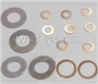 HaiBoXing 12813 Parts-20 12617 Washers-4PCS(φ6.3X12.5X0.2mm) & Washers-8PCS(φ2.7X5.5X0.3mm) & Washers-2PCS(φ8.2X10.5X0.3mm),HBX 12813 Car Parts,HaiBoXing 12813 RC Truck Spare parts Accessories,1:12 4WD High Speed Buggy Parts