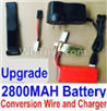 HaiBoXing 12813 Parts-22-04 12633 Official 3.7V 1500mAH Battery(Li-ion Batteries)-4pcs,HBX 12813 Car Parts,HaiBoXing 12813 RC Truck Spare parts Accessories,1:12 4WD High Speed Buggy Parts