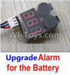 HaiBoXing 12813 Parts-22-08 Upgrade Alarm for the Battery,Can test whether your battery has enouth power,HBX 12813 Car Parts,HaiBoXing 12813 RC Truck Spare parts Accessories,1:12 4WD High Speed Buggy Parts
