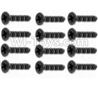 HaiBoXing 12813 Parts-37 S011 Countersunk Self Tapping Screw 2X15mm(12PCS),HBX 12813 Car Parts,HaiBoXing 12813 RC Truck Spare parts Accessories,1:12 4WD High Speed Buggy Parts