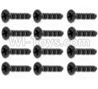 HaiBoXing 12813 Parts-48 S201 Round Head Self Tapping Screws-2.6X25mm(12PCS),HBX 12813 Car Parts,HaiBoXing 12813 RC Truck Spare parts Accessories,1:12 4WD High Speed Buggy Parts