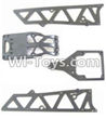 HaiBoXing 12881P Parts-02-01 12002P Front side panel & motor cover & upper Steering seat,HBX 12881P Car Parts,HaiBoXing 12881P RC Truck Spare parts Accessories,1:12 4WD High Speed Buggy Parts