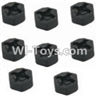 HaiBoXing 12881P Parts-11 12010 Hexagon Wheel Seat(8pcs),HBX 12881P Car Parts,HaiBoXing 12881P RC Truck Spare parts Accessories,1:12 4WD High Speed Buggy Parts