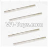 HaiBoXing 12881P Parts-24 12023 Rear Bottom Suspension Arms Pin(4pcs)-2.5X37.6mm,HBX 12881P Car Parts,HaiBoXing 12881P RC Truck Spare parts Accessories,1:12 4WD High Speed Buggy Parts