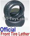 HaiBoXing 12881P Parts-45-01 12034 Official Front tire lether(2pcs)-Not Include the wheel hub,HBX 12881P Car Parts,HaiBoXing 12881P RC Truck Spare parts Accessories,1:12 4WD High Speed Buggy Parts