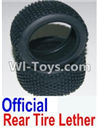 HaiBoXing 12881P Parts-45-02 12037 Official Rear tire lether(2pcs)-Not Include the wheel hub,HBX 12881P Car Parts,HaiBoXing 12881P RC Truck Spare parts Accessories,1:12 4WD High Speed Buggy Parts