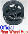 HaiBoXing 12881P Parts-46-02 12038 Official Rear wheel hub(2pcs)-Not Include the Tire Lether,HBX 12881P Car Parts,HaiBoXing 12881P RC Truck Spare parts Accessories,1:12 4WD High Speed Buggy Parts