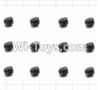 HaiBoXing 12881P Parts-54 S016 Set Screw(12pcs)-3X3mm,HBX 12881P Car Parts,HaiBoXing 12881P RC Truck Spare parts Accessories,1:12 4WD High Speed Buggy Parts