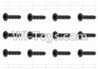 HaiBoXing 12881P Parts-59 S061 Countersunk Self Tapping Screw(12pcs)-2.6X6mm,HBX 12881P Car Parts,HaiBoXing 12881P RC Truck Spare parts Accessories,1:12 4WD High Speed Buggy Parts