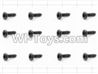 HaiBoXing 12881P Parts-61 S071 Round Head Self Tapping Screw(12pcs)-3X6mm,HBX 12881P Car Parts,HaiBoXing 12881P RC Truck Spare parts Accessories,1:12 4WD High Speed Buggy Parts