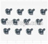 HaiBoXing 12881P Parts-71 S164 Flange Head Self Tapping Screws(12pcs)-2X6mm,HBX 12881P Car Parts,HaiBoXing 12881P RC Truck Spare parts Accessories,1:12 4WD High Speed Buggy Parts