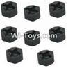 HaiBoXing 12882P Parts-11 12010 Hexagon Wheel Seat(8pcs),HBX 12882P Car Parts,HaiBoXing 12882P RC Truck Spare parts Accessories,1:12 4WD High Speed Buggy Parts