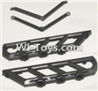 HaiBoXing 12882P Parts-18-02 12051 Side plate bracket,HBX 12882P Car Parts,HaiBoXing 12882P RC Truck Spare parts Accessories,1:12 4WD High Speed Buggy Parts
