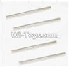 HaiBoXing 12882P Parts-24 12023 Rear Bottom Suspension Arms Pin(4pcs)-2.5X37.6mm,HBX 12882P Car Parts,HaiBoXing 12882P RC Truck Spare parts Accessories,1:12 4WD High Speed Buggy Parts
