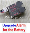 HaiBoXing 12882P Parts-39-04 Upgrade Alarm for the Battery,Can test whether your battery has enouth power,HBX 12882P Car Parts,HaiBoXing 12882P RC Truck Spare parts Accessories,1:12 4WD High Speed Buggy Parts